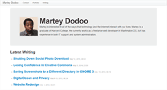 Desktop Screenshot of marteydodoo.com